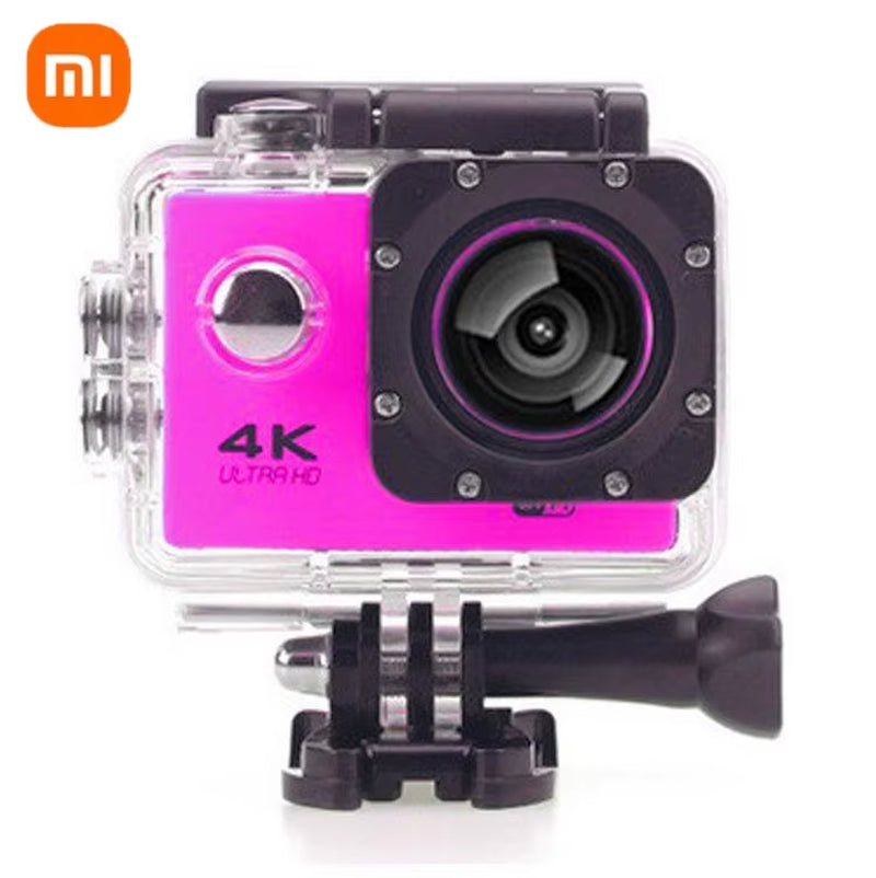 Xiaomi Action Camera Ultra HD 4K/30Fps, waterproof helmet video recording camera, ideal for sports and vlogging.