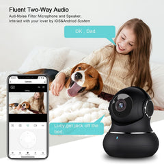 2K Indoor Security Camera, 367° Cameras for Home Security Indoor with Smart Vision, Total Precision – Your 360° Indoor Guardian.

Elevate your home security and monitoring experience with the 2K Indoor Security Camera. Designed for comfonCamera2K Indoor Security Camera 367° Cameras