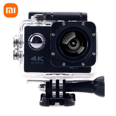 Xiaomi Action Camera Ultra HD 4K/30Fps with waterproof casing and wide-angle lens for underwater and extreme sports.