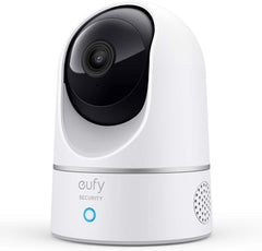 Indoor Cam E220, smart home security camera with pan and tilt features.